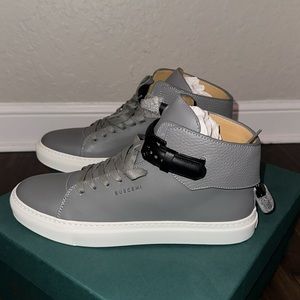 Buscemi high-top leather sneakers NWT